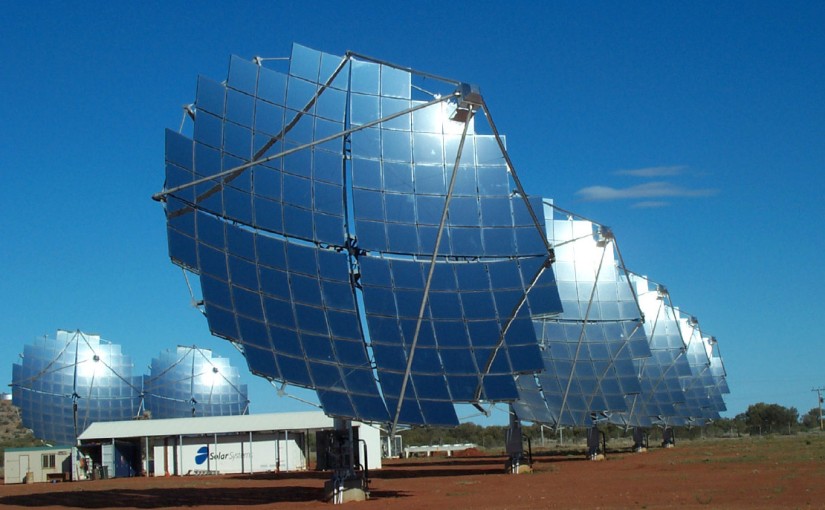Use of Solar mirrors to Melt Metal, an efficient metal processing Method